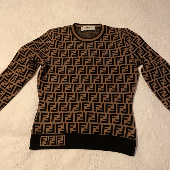 COPY - FENDI FF motif jumper - Picture 4 of 4